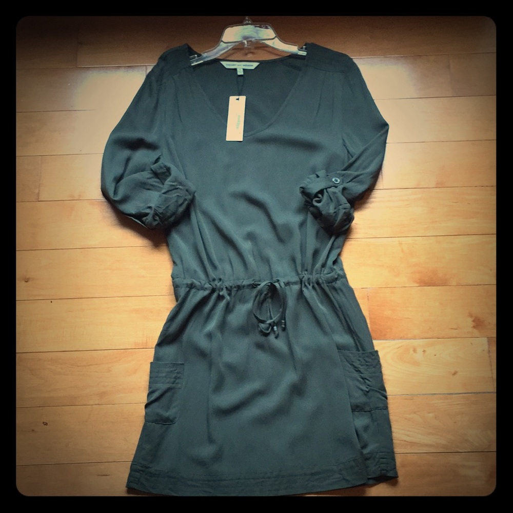 Cupcakes and Cashmere Olive Green Dress